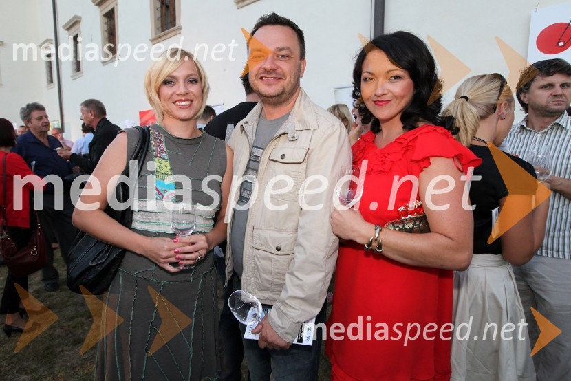 Mojca Pehant, Sašo Papp in Polona Požgan, Radio Center3. Salon Traminec 2012