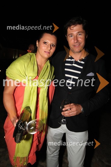 Romana Forjan in Franci Breznik ml., poslanec3. Salon Traminec 2012