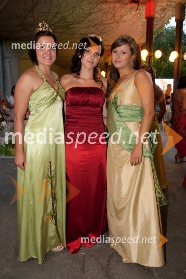 Tina Rajh, 2. cerkvenjaška vinska kraljica, Tjaša Metelko, cvičkova princesa 2012, Špela Borko, kogovska vinska kraljica,Ženske in vino Slovenija