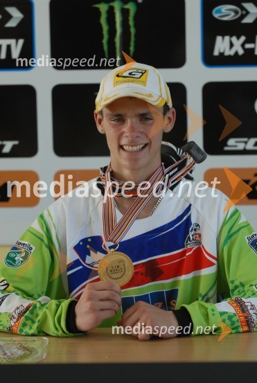 Tim Gajser, svetovni mladinski prvak v motokrosuTim Gajser postal svetovni mladinski prvak v motokrosu