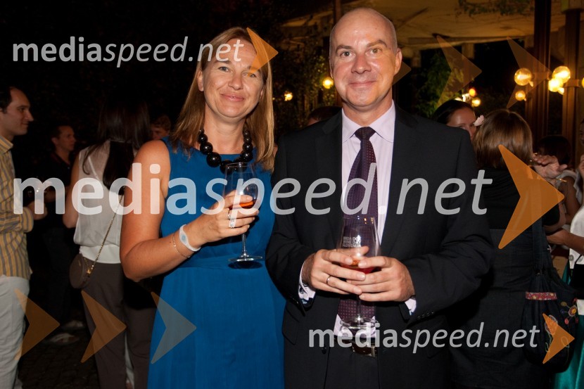 Katarzyna Król, Cezary Król, veleposlanik Poljske v SlovenijiŽenske in vino Slovenija