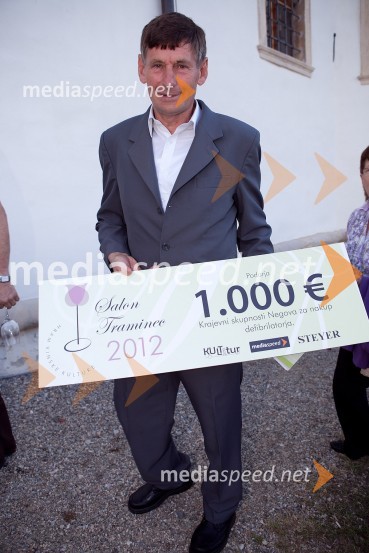 	Miroslav Rožman, predsednik sveta Krajevne skupnosti Negova3. Salon Traminec 2012