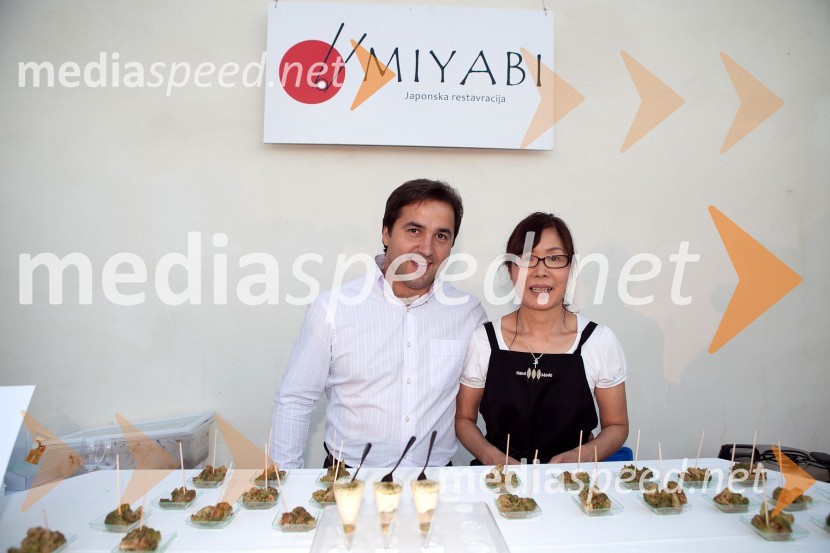 Tim Ribič, tenorist in lastnik restavracije Miyabi ter ...3. Salon Traminec 2012