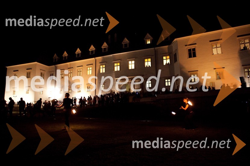 Neža Cigler in Maja Črešnik, poulični umetnici3. Salon Traminec 2012