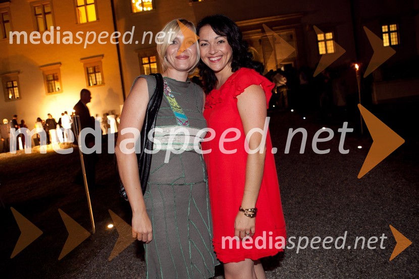 Mojca Pehant in Polona Požgan, Radio Center3. Salon Traminec 2012