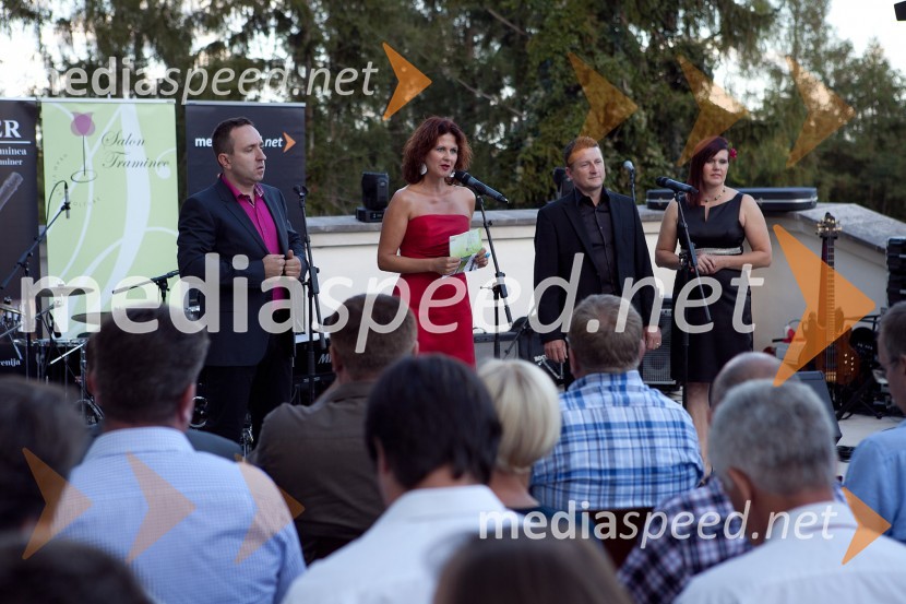 	Borut Cvetko, direktor Mediaspeed, mag. Norma Bale, direktorica Kultprotur, Danilo Steyer, Steyer vina in  Magda Steyer, Steyer vina	3. Salon Traminec 2012