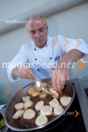 Robert Žibrat, kuhar hotela Habakuk3. Salon Traminec 2012