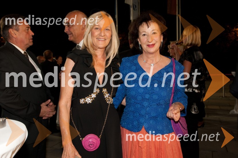 Mija Jankovič in Polona Vetrih, igralkaFestival Ljubljana 2012: Orkester Mariinskega gledališča iz Sankt Peterburga, koncert