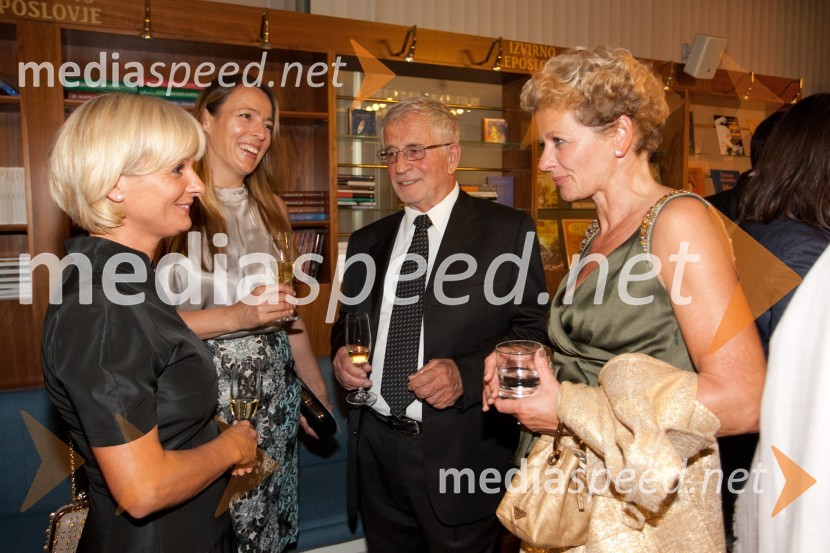 Sonja Poljanšek - Škrabec, lastnica Welness centra Sunny, Elvira Marčeta,  	Peter Čeferin, odvetnik, Rija ČičFestival Ljubljana 2012: Orkester Mariinskega gledališča iz Sankt Peterburga, koncert