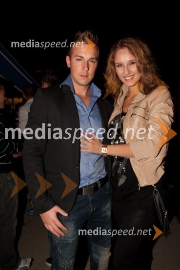 Klemen Janežič in punca Anamarija Avbelj, Miss Universe Slovenije 200812. Ritem mladosti