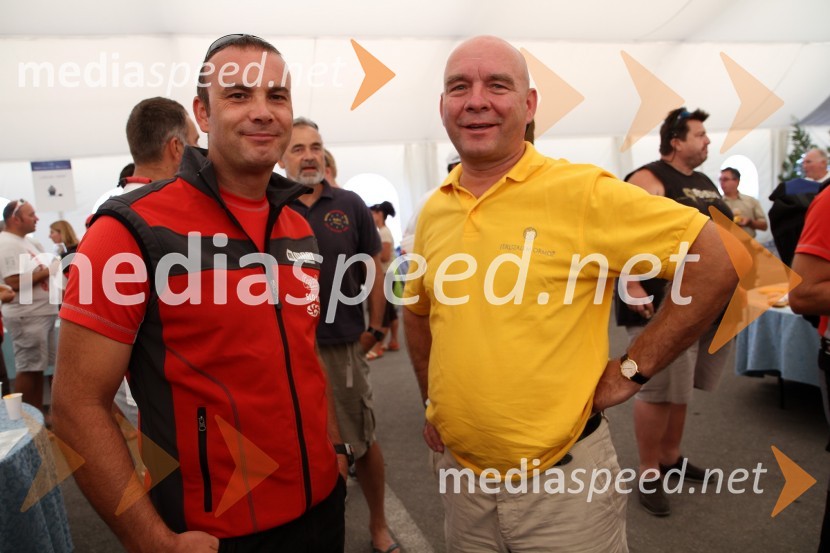Dejan Kiker, jadrnica Casali in Danilo Šoster, P&F Vinska klet Jeruzalem Ormož10. diplomatska regata