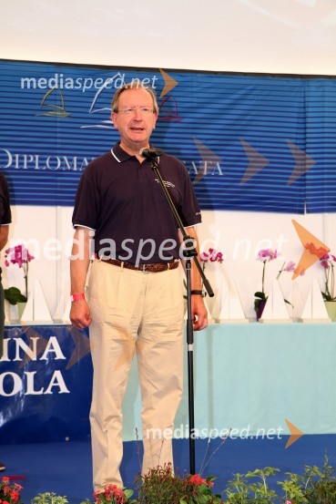 Dr. Erwin Kubesch, veleposlanik Republike Avstrije in član organizacijskega odbora Diplomatske regate10. diplomatska regata