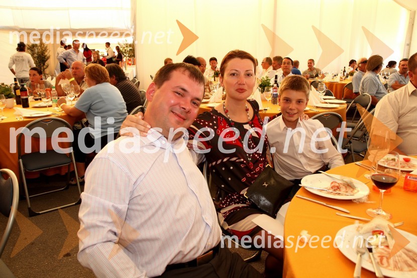 Danil Grigorovich, veleposlanik Belorusije, žena Elena Grigorovich in sin Andrey Grigorovich10. diplomatska regata