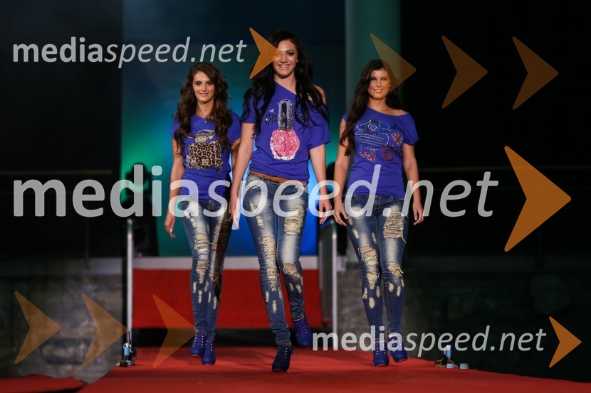 Petja Rebolj, Petra Vujovič in Tea Cenčič, finalistke Miss Earth Slovenija 2012Miss Earth Slovenije 2012, finale