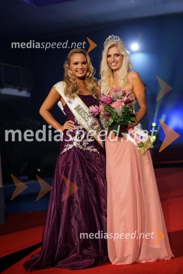 	Rebecca Kim Lekše, Miss Earth Slovenije 2011 in Anjeza Barbatovci, Miss Earth Slovenija 2012Miss Earth Slovenije 2012, finale