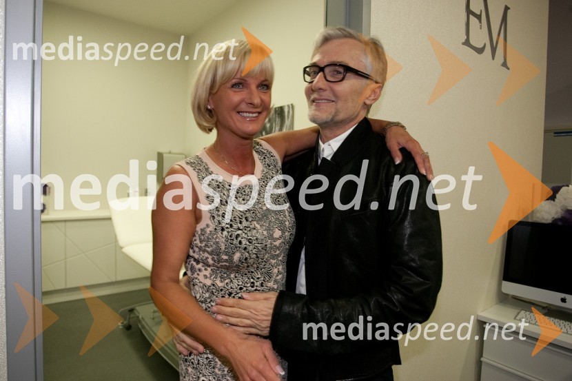 Sonja Poljanšek - Škrabec, lastnica Welness centra Sunny in Franci Planinšek, lepotni kirurgOtvoritev medicinsko estetskega centra Estetike Medartis in nove sezone v Sunny studiu