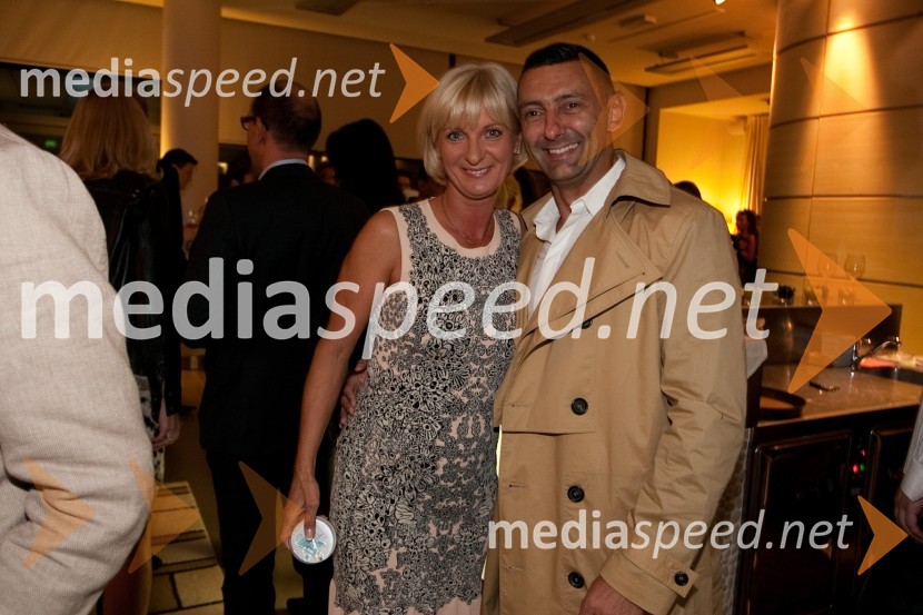 Sonja Poljanšek - Škrabec, lastnica Welness centra Sunny in Boštjan Vuga, arhitektOtvoritev medicinsko estetskega centra Estetike Medartis in nove sezone v Sunny studiu