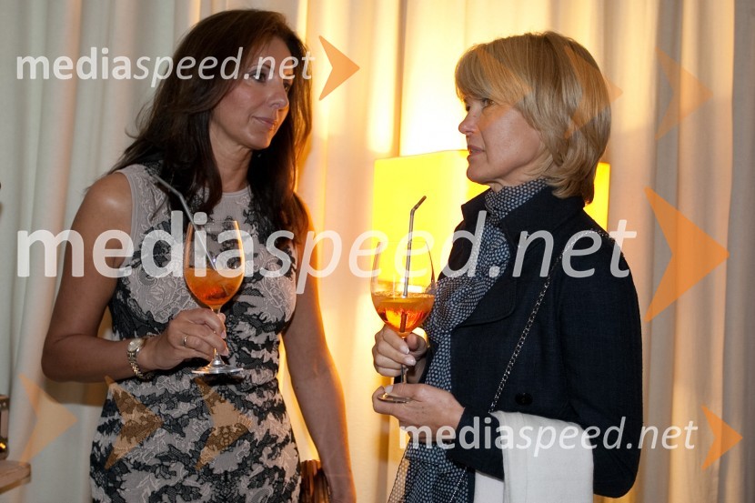 Biljana Weber Dujović, generalna direktorica Microsoft Slovenija in Nevenka Črešnar Pergar, lastnica in direktorica podjetja NP ConsultingOtvoritev medicinsko estetskega centra Estetike Medartis in nove sezone v Sunny studiu