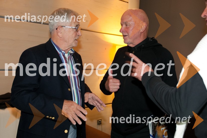 Peter Čeferin, odvetnik in Joco Žnidaršič, fotografOtvoritev medicinsko estetskega centra Estetike Medartis in nove sezone v Sunny studiu