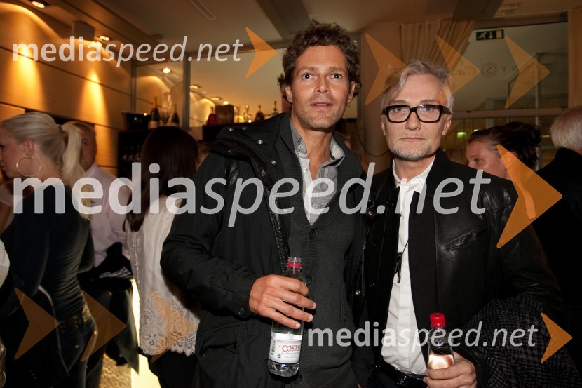 Alen Kobilica, maneken, plavalec in Franci Planinšek, lepotni kirurgOtvoritev medicinsko estetskega centra Estetike Medartis in nove sezone v Sunny studiu