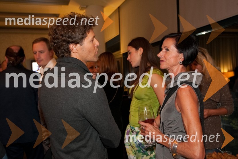 Alen Kobilica, maneken, plavalec in Slavka Pajk, stilistkaOtvoritev medicinsko estetskega centra Estetike Medartis in nove sezone v Sunny studiu