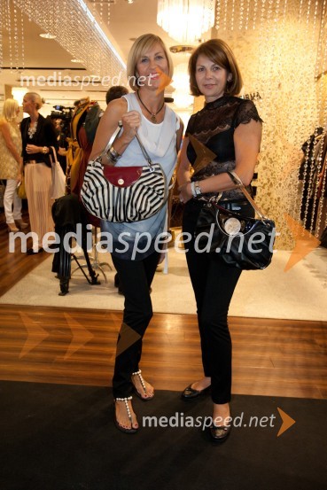 Marjeta Kraljič, agencija Nicha in Lidija Pavlin, agencija NichaNama, ekskluzivna modna revija slovenskih oblikovalcev, jesen zima 2012