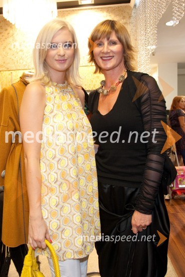 	Marika Savšek, miss Universe 2010 in Maja Štamol Droljc, modna oblikovalkaNama, ekskluzivna modna revija slovenskih oblikovalcev, jesen zima 2012