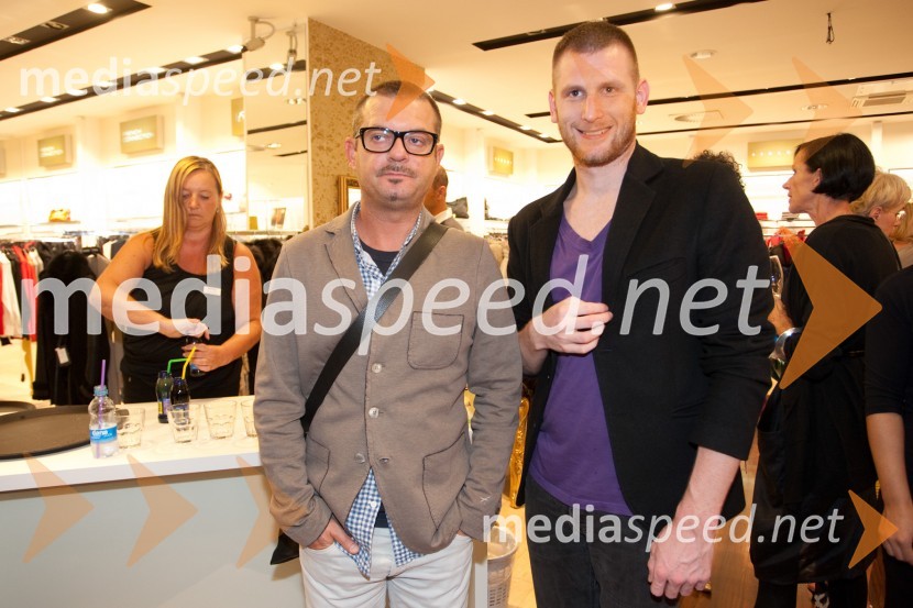 	Aleš Čakš, Finance Trendi in Matevž Faganel, modni obikovalecNama, ekskluzivna modna revija slovenskih oblikovalcev, jesen zima 2012