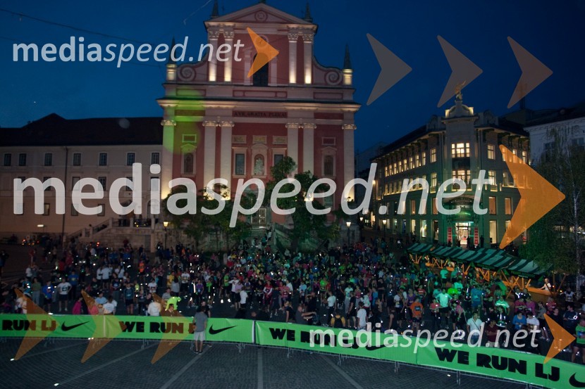 Nočni tek na Ljubljanski grad 2012