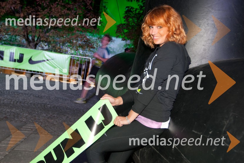 Tina VunjakNočni tek na Ljubljanski grad 2012