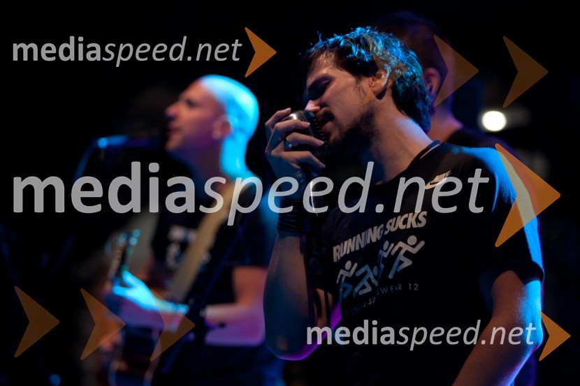 Član skupine GitarsiNočni tek na Ljubljanski grad 2012