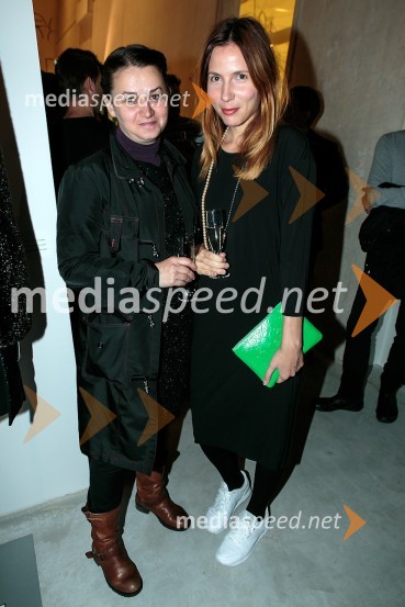 Sanja Grcič, modna oblikovalka in Urša Jerkič, publicistkaPraznovanje 18. letnice in predstavitev prenovljene revije Modne