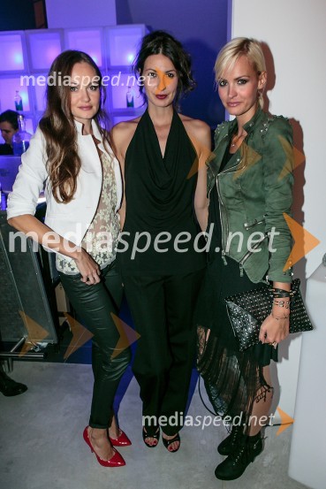 Iryna Osypenko Nemec, manekenka, Tjaša Stanič, Tjaša Kokalj, novinarka in manekenkaPraznovanje 18. letnice in predstavitev prenovljene revije Modne