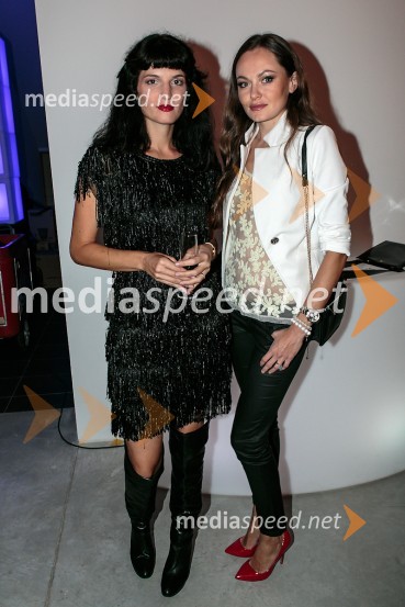 Maja Slavec, fotografinja in Iryna Osypenko Nemec, manekenkaPraznovanje 18. letnice in predstavitev prenovljene revije Modne