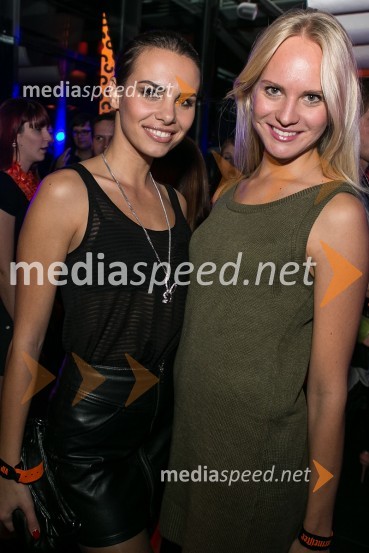 Mirela Korač, Miss Universe Slovenije 2009 in Lana Mahnič Jekoš, Miss Slovenije 2011ExcessDNite 2