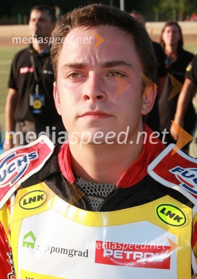 Matic Ivačič (Slovenija)Speedway, skupno mladinsko državno prvenstvo posameznikov 2012