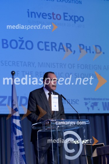 Božo CerarInvestors week 2012, otvoritev 1. dne konference