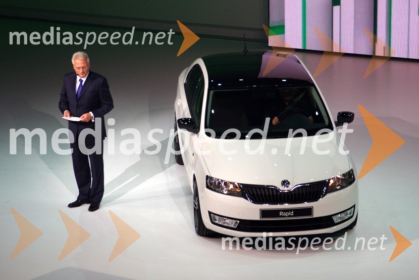 Škoda RapidAvtomobilski salon Pariz 2012