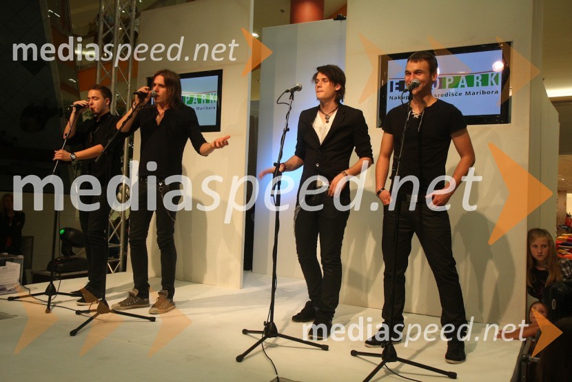 Skupina In&OutEuropark, modna revija jesen - zima 2012