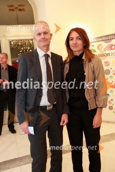 	 Prof. dr. Miroslav Premrov, dekan Fakultete za gradbeništvo Univerze v Mariboru in soproga SabinaRigoletto, premiera opere v SNG Maribor