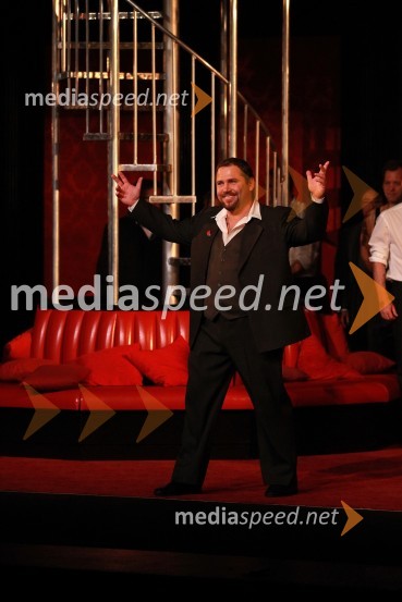 Jaki Jurgec, operni pevecRigoletto, premiera opere v SNG Maribor
