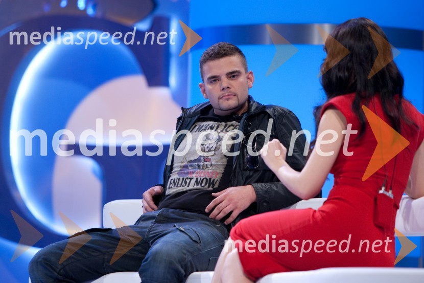 Rok, tekmovalec v resmičnostnem šovu Gostilna išče šefaGostilna išče šefa, prva oddaja