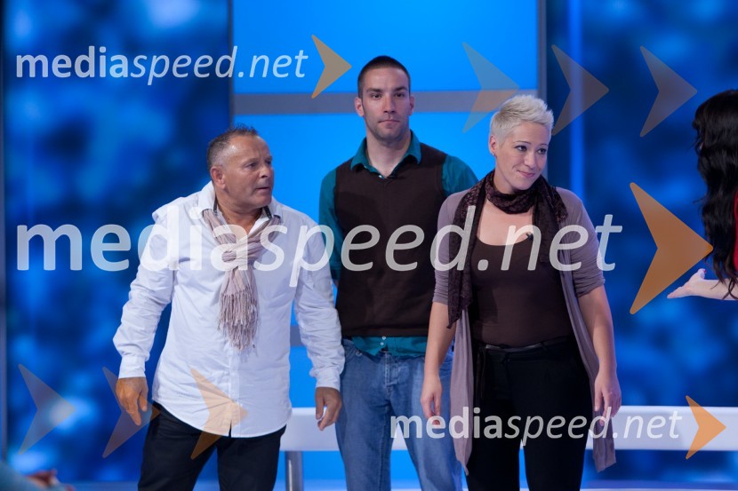 Zoran, tekmovalec v resmičnostnem šovu Gostilna išče šefa,&nbsp;Andrej Murko, tekmovalec v resmičnostnem šovu Gostilna išče šefa, Petra, tekmovalka v resmičnostnem šovu Gostilna išče šefaGostilna išče šefa, prva oddaja