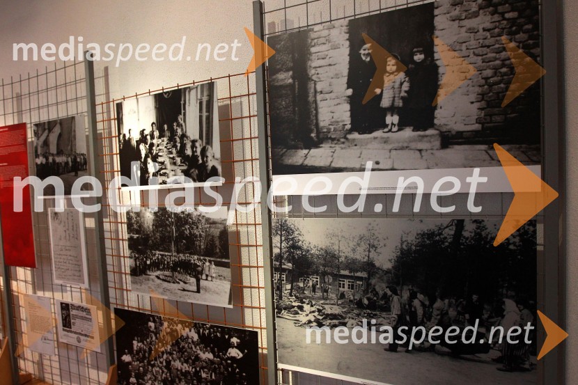 Razstava Danes sem bil obsojen na smrt, Muzej narodne osvoboditve MariborNovinarska konferenca pred odprtjem razstave Danes sem bil obsojen na smrt, Muzej narodne osvoboditve Maribor