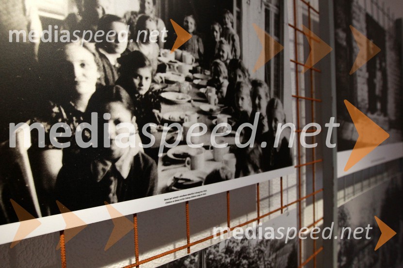 Razstava Danes sem bil obsojen na smrt, Muzej narodne osvoboditve MariborNovinarska konferenca pred odprtjem razstave Danes sem bil obsojen na smrt, Muzej narodne osvoboditve Maribor