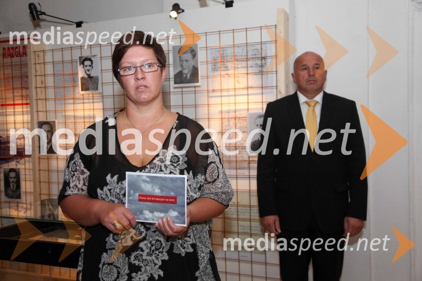 Dr. Aleksandra Berberih Slana, direktorica Muzeja narodne osvoboditve MariborDanes sem bil obsojen na smrt, odprtje razstave v Muzeju narodne osvoboditve Maribor