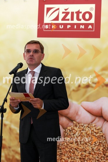 Janez Bojc, predsednik uprave Skupine ŽitoOtvoritev prenovljenega mlina Skupine Žito
