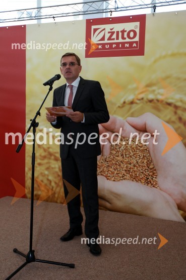 Janez Bojc, predsednik uprave Skupine ŽitoOtvoritev prenovljenega mlina Skupine Žito