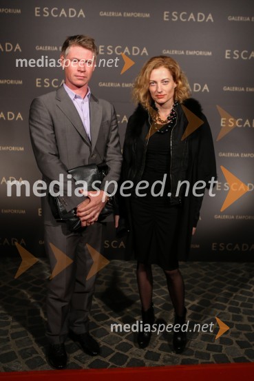 ..., Hermina Kovačič, novinarkaModna revija Escada v Galeriji Emporium