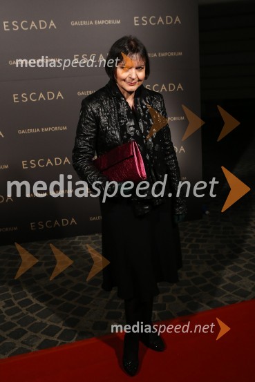 Jožica Brodarič, modna ikonaModna revija Escada v Galeriji Emporium